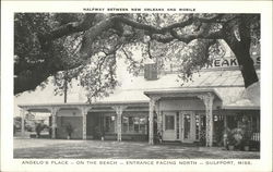 Dine at Angelo's Place Gulfport, MS Postcard Postcard Postcard