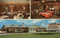 Gibbs County House Restaurant Ludington, MI Postcard Postcard Postcard