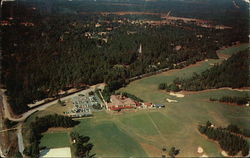 Airview of the Pinehurst Country Club North Carolina Postcard Postcard Postcard