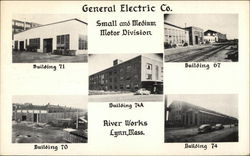 General Electric Co. Small and Medium Motor Division Lynn, MA Postcard Postcard Postcard