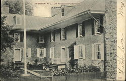 Old Revolutionary Barracks Postcard