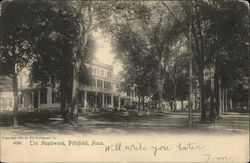 The maplewood Pittsfield, MA Postcard Postcard Postcard