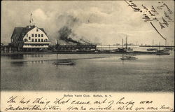 Buffalo Yacht Club Postcard