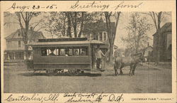 Coulmbian Park "Express" Postcard