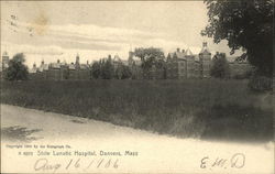 State Lunatic Hospital Postcard