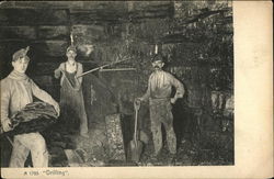 Drilling - A 1793 Postcard