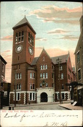 City Hall Bangor, ME Postcard Postcard Postcard