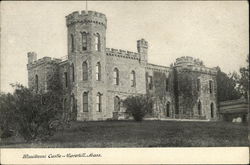 Winnikenni Castle Haverhill, MA Postcard Postcard Postcard