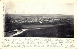 View From the Bluff Postcard