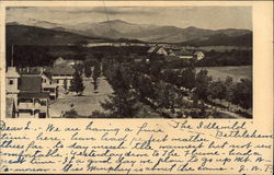 Mount Washington From Bethlehem New Hampshire Postcard Postcard Postcard