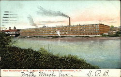 New Manchester Mills, Largest Mill in the World New Hampshire Postcard Postcard Postcard