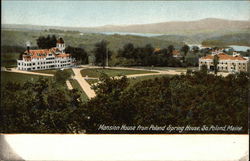 Mansion House from Poland Spring House Postcard