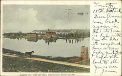 View from Fort Henry showing Royal Military College Kingston, ON Canada Ontario Postcard Postcard Postcard