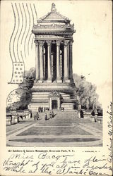 Soldiers & Sailors Monument New York, NY Postcard Postcard Postcard