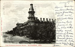 The Fountain Spring House Postcard