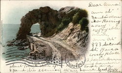 Arch Rock Santa Monica, CA Postcard Postcard Postcard