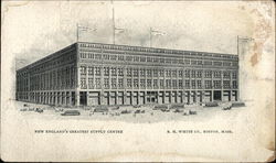 R. H. White Co. Boston, MA Postcard Postcard Postcard