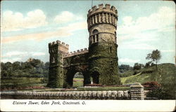 Elsinore Tower, Eden Park Cincinnati, OH Postcard Postcard Postcard