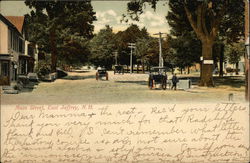 Main Street East Jaffrey, NH Postcard Postcard Postcard