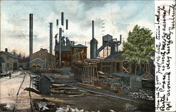 The Blast Furnace Charlotte, NY Postcard Postcard Postcard