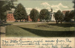 Monument Square Postcard