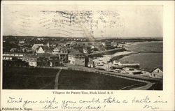 View of Village Postcard