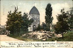 The Powder House, Nathan Tufts Park Postcard