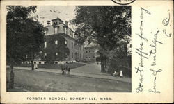 Forster School Somerville, MA Postcard Postcard Postcard