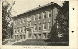 martha Perry Lowe School Somerville, MA Postcard Postcard Postcard