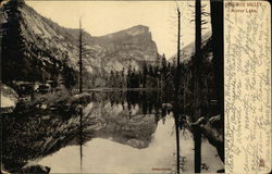 Mirror Lake, Yosemite Valley Yosemite National Park Postcard Postcard Postcard