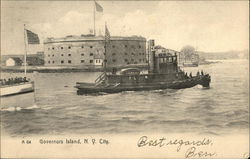 Governors Island Postcard