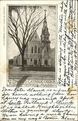 St. Edward's Catholic Church Postcard