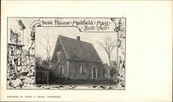 Peak House Medfield, MA Postcard Postcard Postcard