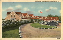 Manchester Country Club New Hampshire Postcard Postcard Postcard