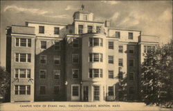 Simmons College Postcard