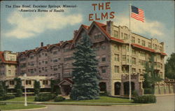 The Elms Hotel Excelsior Springs, MO Postcard Postcard Postcard