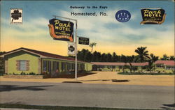 Park Motel Homestead, FL Postcard Postcard Postcard