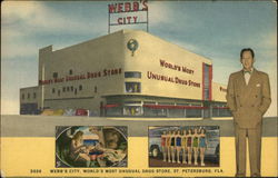 Webb's City, World's Most Unusual Drug Store St. Petersburg, FL Postcard Postcard Postcard