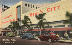 Webb's City Drug Store Postcard