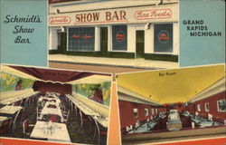 Schmidt's Show Bar Grand Rapids, MI Postcard Postcard Postcard