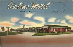 Airline Motel Postcard