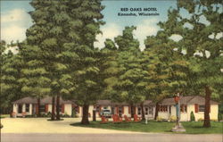 Red Oaks Motel Postcard