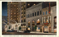 Mayflower Hotel and Harvey's Restaurant Washington, DC Washington DC Postcard Postcard Postcard