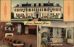 Leone Funeral Home Lynn, MA Postcard Postcard Postcard