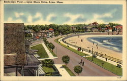 Lynn Shore Drive Massachusetts Postcard Postcard Postcard