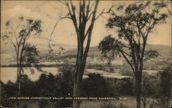 View Across Connecticut Valley into Vermont Haverhill, NH Postcard Postcard Postcard