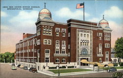 Abou Ben Adhem Shrine Mosque Springfield, MO Postcard Postcard Postcard