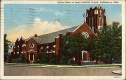 Sacred Heart of Jesus Catholic Church Postcard