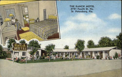 The Ranch Motel Postcard