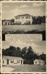 Wayne's Croft Tourist Home Postcard